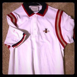 White Gucci shirt (never worn)